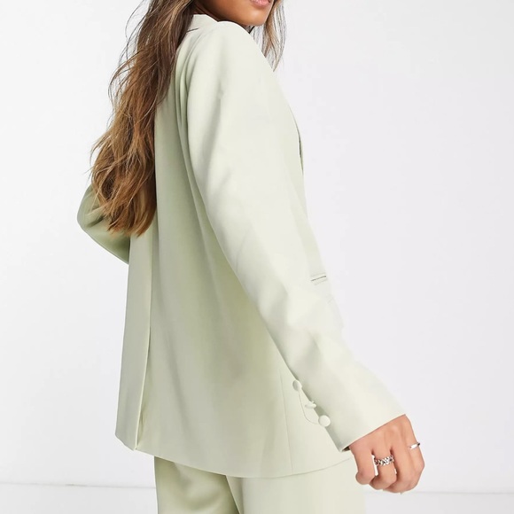 NWT 4th + Reckless Lindsay Oversize Blazer - Mint - Picture 4 of 8